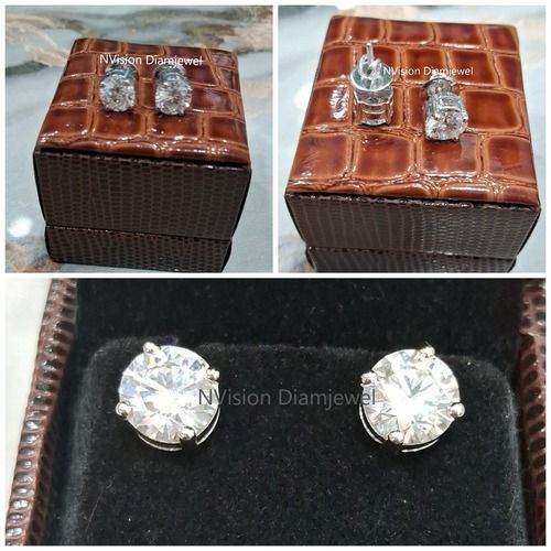 Luxury Lab Diamond Delight Solitaire A Studs