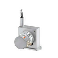 Kubler B80 Draw Wire Encoder - 80 Mm X 80 Mm X 144 Mm, White Color, -20 To +90 Temperature Range, 1 Year Warranty