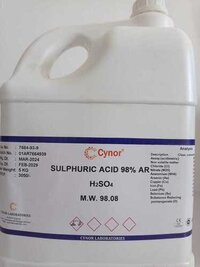 Sulphuric Acid Ar 98% (5 Kg) - H2so4, Analytical Grade, High Purity, Reliable Performance, Versatile Applications, Cost-effective