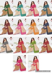 Sidhi Vinayak Pankhi Flora Vol-1 -Dress Material