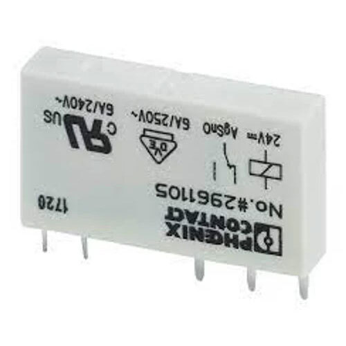 Phoenix Slim Relay - PVC Material, All Size Options , Industrial Use in White