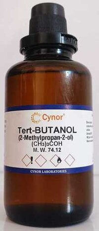 Tert-butanol 98.5% (for Synthesis) - Glass Bottle 500 Ml, Amber Color | Analytical Grade, High Purity, Laboratory Use, Easy To Use