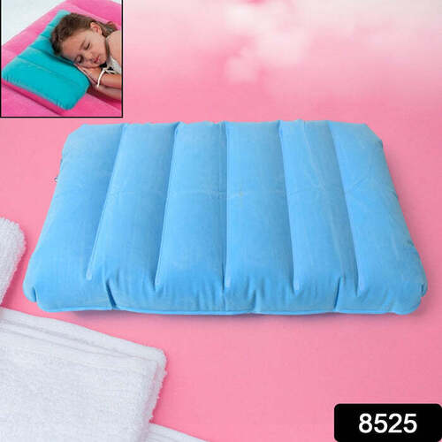 INFLATABLE CAMPING PILLOWS, TRAVELLING AIR PILLOW SOFT