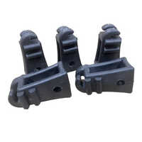 Black Wire Fencing Insulator - Material: Plastic