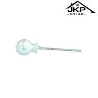 Plastic Poll Insulator - Color: White
