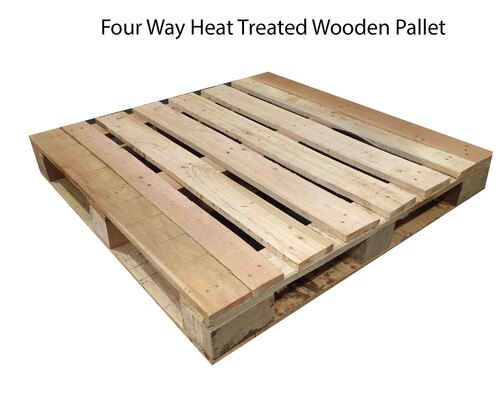 Pine Wood Four Way Wooden Pallet