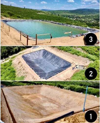 Hdpe Climex Brand 500 Micron Geomembrane Farm Pond Liner Sheet