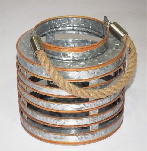 Galvanised Lantern