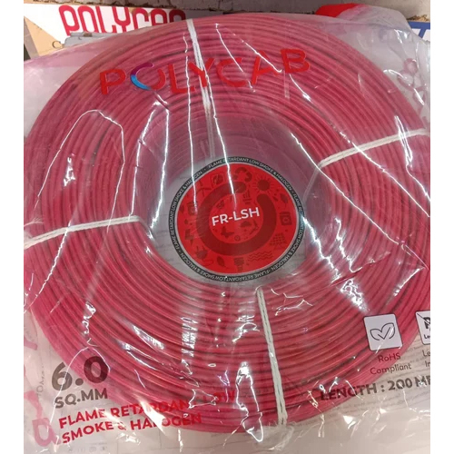 200 MTRS 6.0 SQMM FRLSH Polycab House Wire