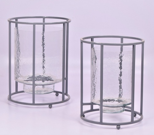 Metal Round Coated Lantern - Application: Home Decor