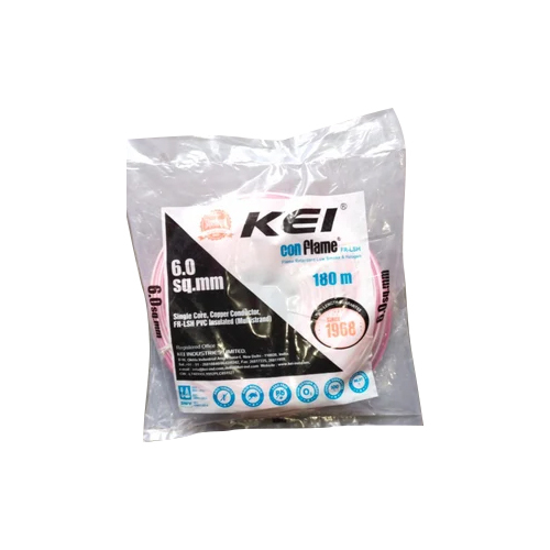 180 MTRS 6.0 SQMM FRLSH KEI Wire