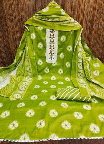 Pc Cotton Dress Material