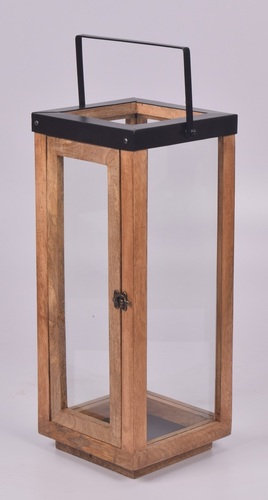 20 Inch Wooden Lantern