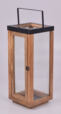20 Inch Wooden Lantern