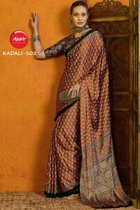 Ajrakh sarees