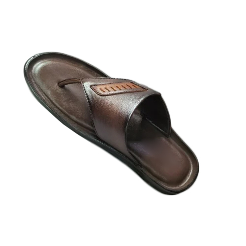 KS000021 Brown Formal Slippers