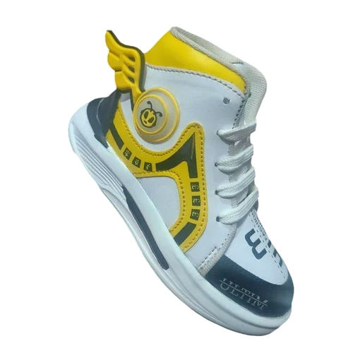 Multi Color Kids High Ankle Shoes