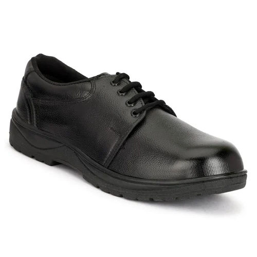 Black Leather School Shoes