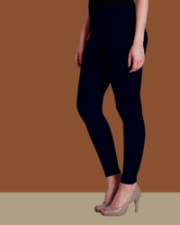 Navy Ankle cotton lycra Leggings