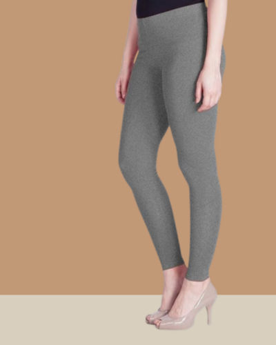 Cotton Lgrey Ankle Leggings