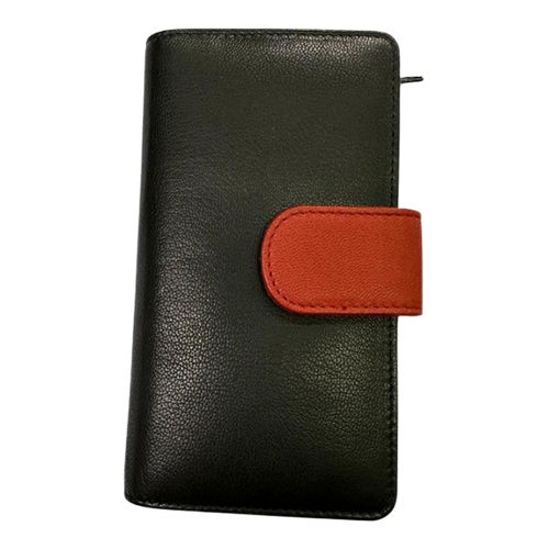 Ladies Leather Wallet - High-Quality Leather, Various Sizes Available, Multiple Color Options | Modern Non-Folded Design, Stylish and Durable Accessory for On-the-Go Women