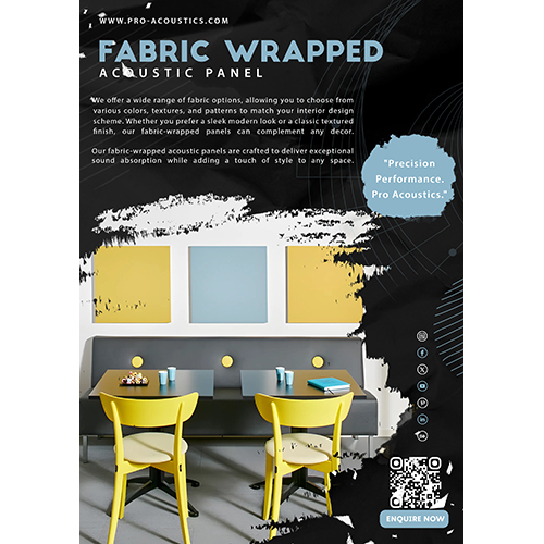 Auditorium Fabric Wrapped Acoustic Panel