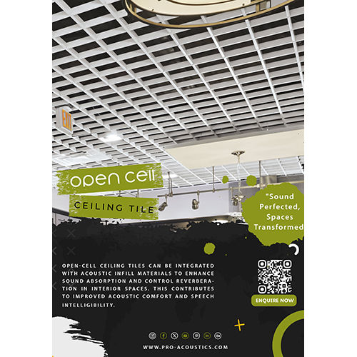 Open Cell Ceiling Tile