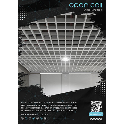 Open Cell Ceiling Tile