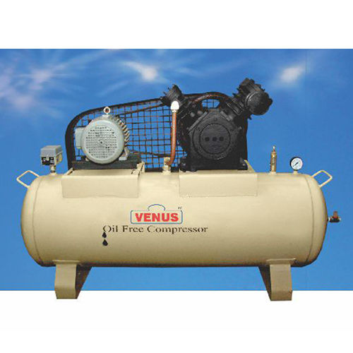 Oil Free Reciprocating Air Compressor - Lubrication Type: Oil-Less