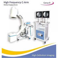C Arm X Ray Machine - High Frequency, Electric Power Source | Dual Monitors, High Definition Imaging for Medical Diagnosis and Imaging