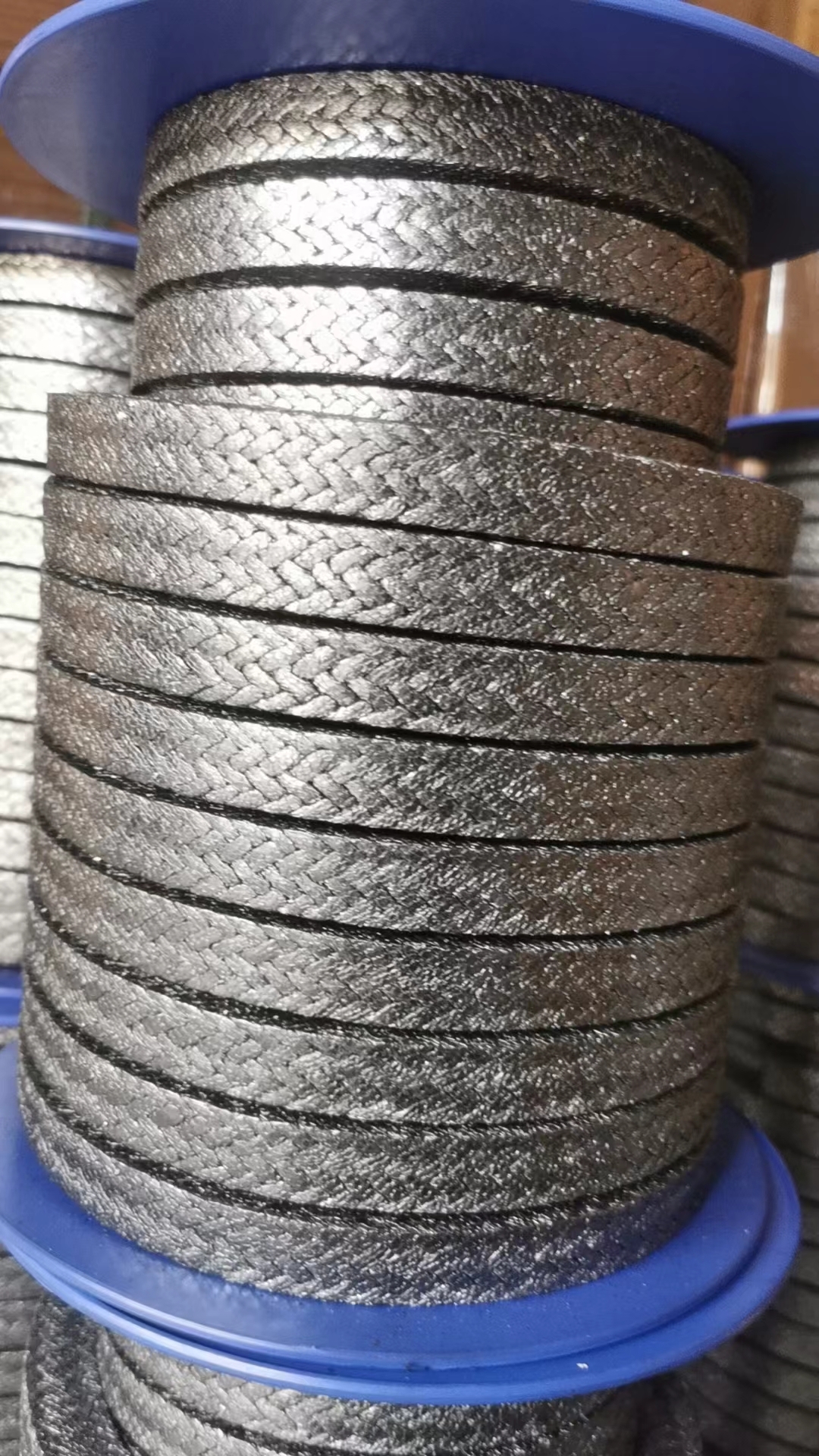 Pure graphite gland packing