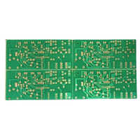 Fr 4 Glass Single Layer Pcb - Fr4 Material, 1 Layer | High Flame Resistance, Lead-free Surface Finish, Customizable Colors, Warranty Included