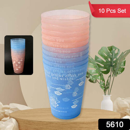 PLASTIC LIGHTWEIGHT GLASS REUSABLE DRINKING GLASS