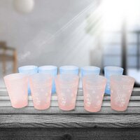 PLASTIC LIGHTWEIGHT GLASS REUSABLE DRINKING GLASS