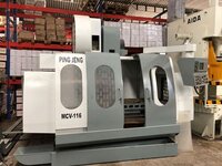 0713 Ping Jeng Vertical Machining Centre - Travels: 1100x600x550mm, Table Size: 1150x600mm, Spindle Speed: 6000rpm, Atc: 24 Tools, Controller: Mitsubishi M64
