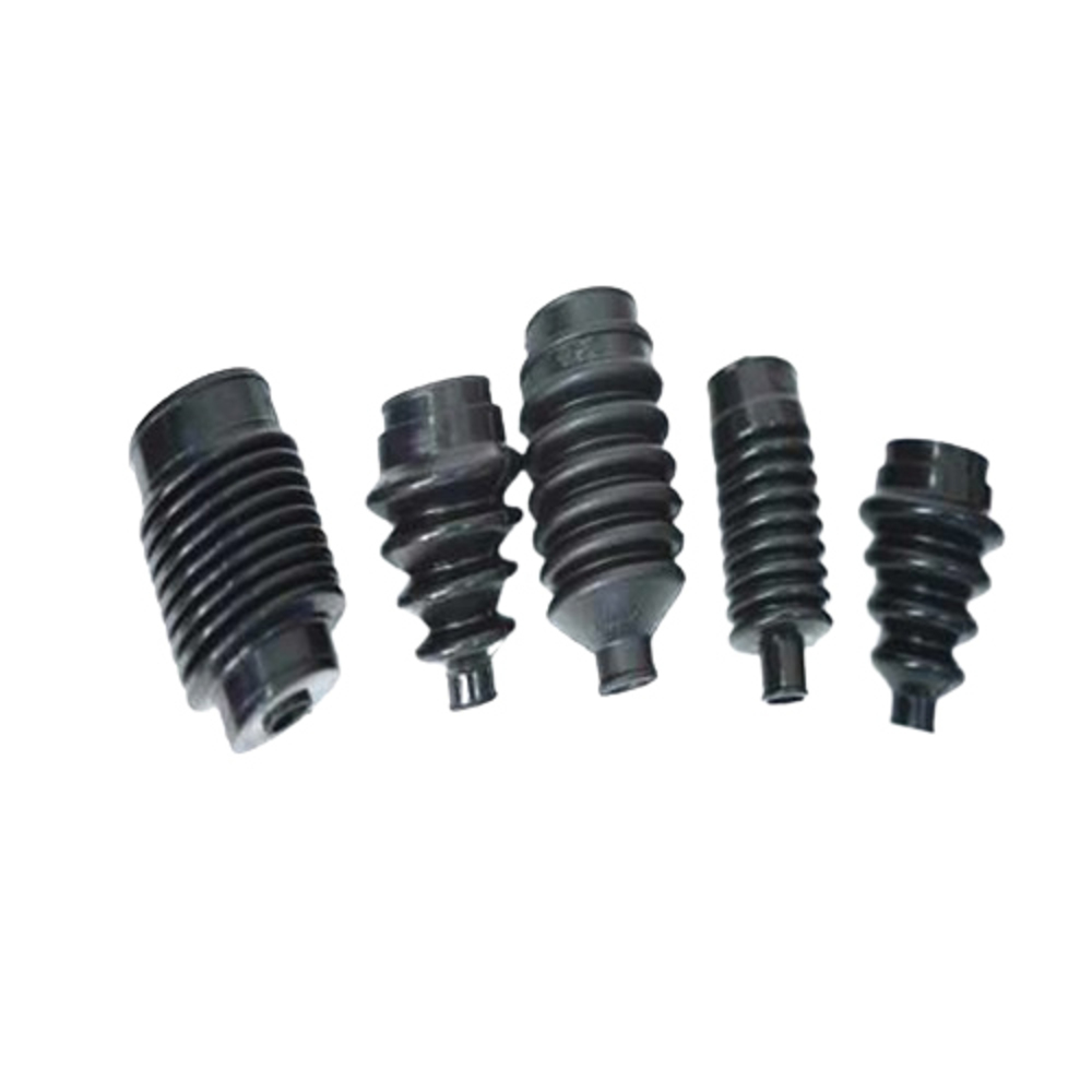 High Grade Rubber Bellow - Forged Galvanized, Round Head Code, Flange Connection, Custom Sizes & Colors