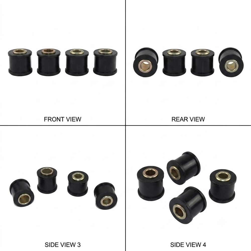 Two Wheelers Rubber Bush Kit - Ash %: Nil