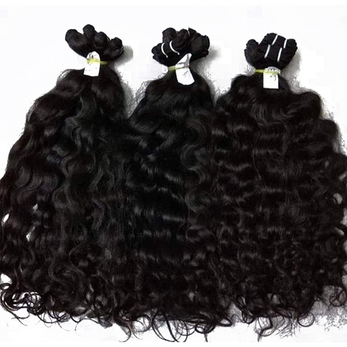 Natural Curly Hair Extensions - 100% Indian Remy Human Hair, Black / Brown Colors , Warranty for Your Satisfaction