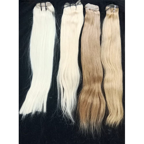 Blonde Weft Hair Application: Profesional