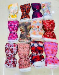Organza Printed Fabric - Color: Multicolor
