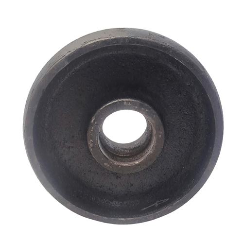 Black Cast Iron Castor Wheel