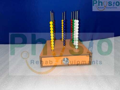 Counting and Colour sorting round beads set