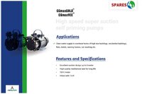 Slow Speed Self Priming Pump 0.5 HP