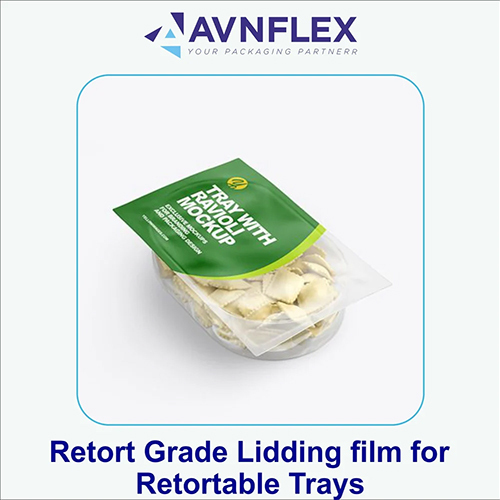 Easy Peelable Retort Grade Lidding Film For Food Trays - Color: Customized