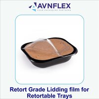 Retort Grade Lidding Film For Retortable Trays - Customized Plastic, 1-4 Layer, Glossy/matte Finish | Industrial Food Use, Roll Or Pouch Packaging