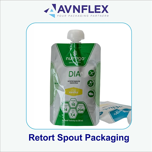 Spouted Retort Pouches - Color: Customized