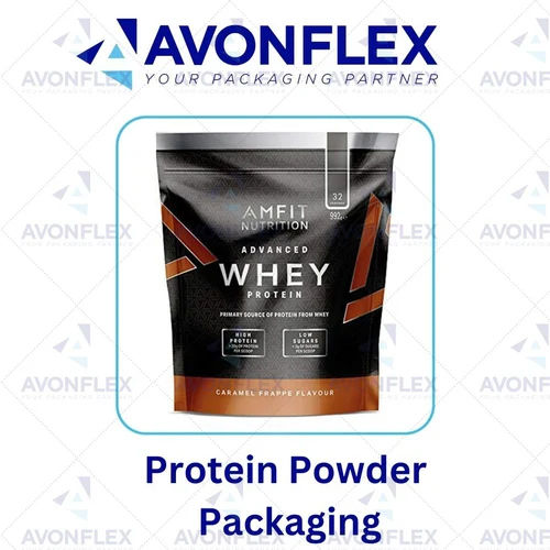 Plastic Protein And Whey Powder Pouches