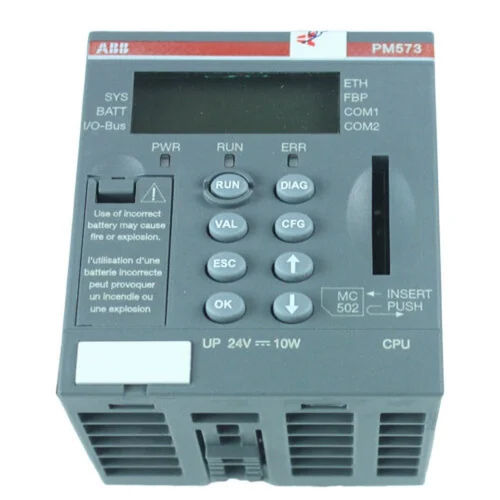 Cpu-Pm573 Abb Plc Processing Type: Standard