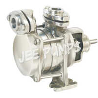 Solvent Transfer Pump - Stainless Steel, Standard Size, Silver Color | 1 Year Warranty, Ideal For Industrial Use