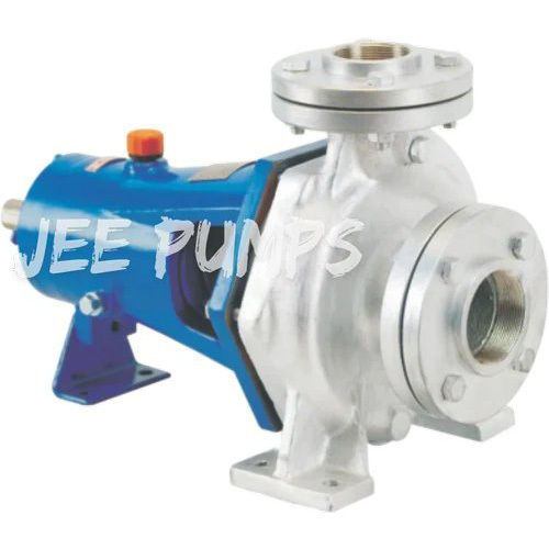 Silver & Blue Cast Iron Centrifugal Pump